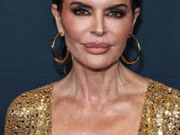 American actress, television personality and model Lisa Rinna arrives at The Women's Cancer Research Fund's An Unforgettable Evening Benefit...