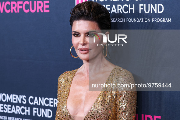 American actress, television personality and model Lisa Rinna arrives at The Women's Cancer Research Fund's An Unforgettable Evening Benefit...