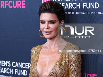 American actress, television personality and model Lisa Rinna arrives at The Women's Cancer Research Fund's An Unforgettable Evening Benefit...