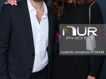 American actor, director and producer Paul Wesley and Natalie Kuckenburg arrive at The Women's Cancer Research Fund's An Unforgettable Eveni...