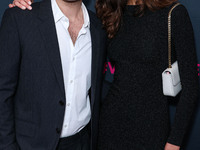 American actor, director and producer Paul Wesley and Natalie Kuckenburg arrive at The Women's Cancer Research Fund's An Unforgettable Eveni...