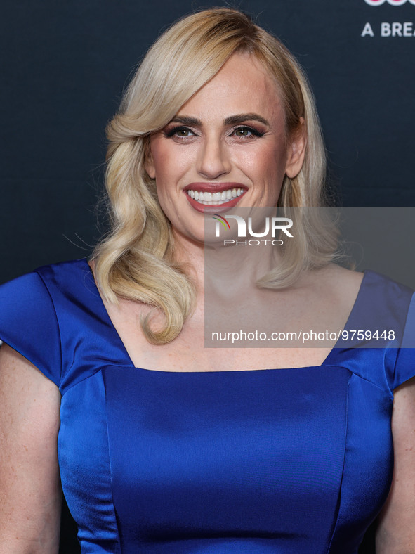 Australian actress, comedian, writer, singer and producer Rebel Wilson arrives at The Women's Cancer Research Fund's An Unforgettable Evenin...