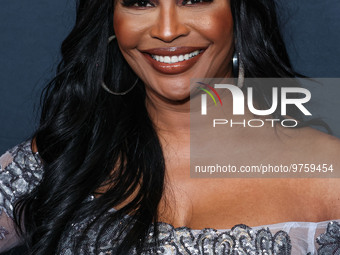 American model, reality television personality and actress Cynthia Bailey arrives at The Women's Cancer Research Fund's An Unforgettable Eve...