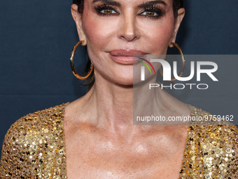 American actress, television personality and model Lisa Rinna arrives at The Women's Cancer Research Fund's An Unforgettable Evening Benefit...