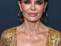 American actress, television personality and model Lisa Rinna arrives at The Women's Cancer Research Fund's An Unforgettable Evening Benefit...