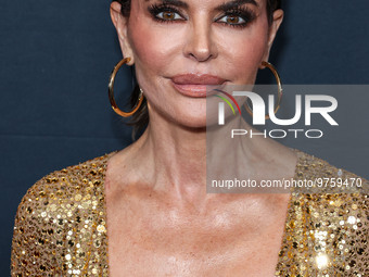 American actress, television personality and model Lisa Rinna arrives at The Women's Cancer Research Fund's An Unforgettable Evening Benefit...