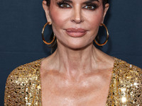 American actress, television personality and model Lisa Rinna arrives at The Women's Cancer Research Fund's An Unforgettable Evening Benefit...