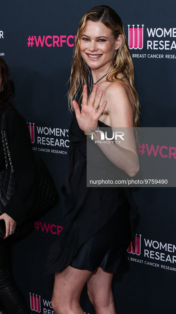 Namibian model Behati Prinsloo arrives at The Women's Cancer Research Fund's An Unforgettable Evening Benefit Gala 2023 held at the Beverly...