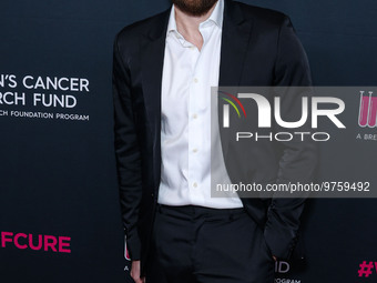 American actor and musician Chord Overstreet arrives at The Women's Cancer Research Fund's An Unforgettable Evening Benefit Gala 2023 held a...