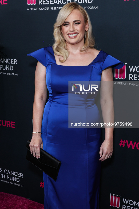 Australian actress, comedian, writer, singer and producer Rebel Wilson arrives at The Women's Cancer Research Fund's An Unforgettable Evenin...