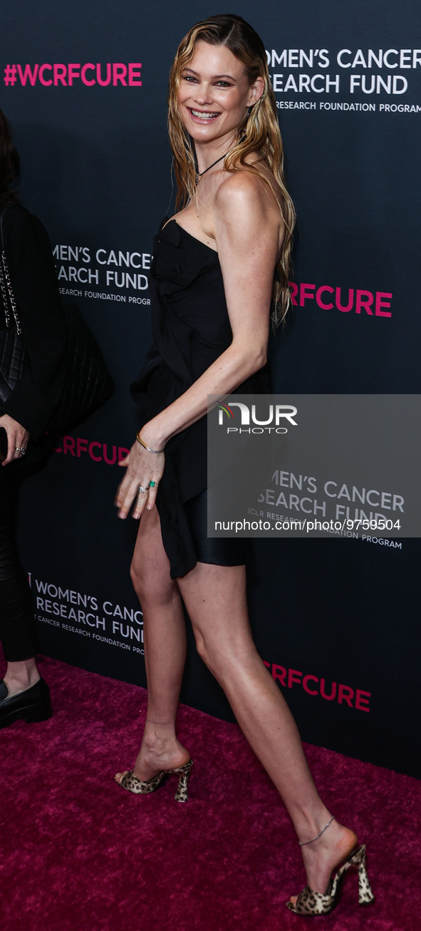 Namibian model Behati Prinsloo arrives at The Women's Cancer Research Fund's An Unforgettable Evening Benefit Gala 2023 held at the Beverly...