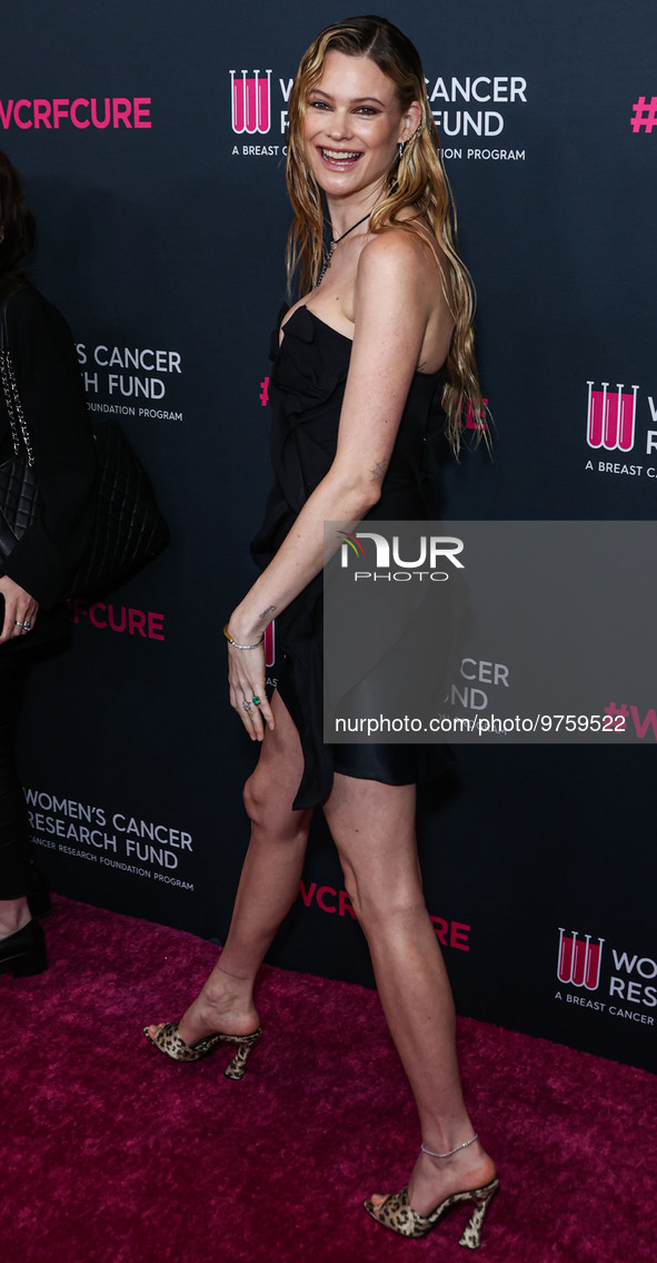 Namibian model Behati Prinsloo arrives at The Women's Cancer Research Fund's An Unforgettable Evening Benefit Gala 2023 held at the Beverly...