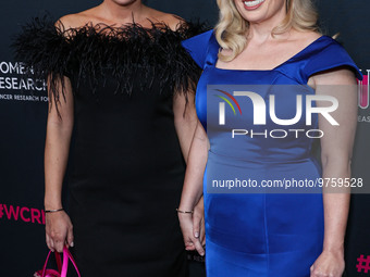 Ramona Agruma and girlfriend/Australian actress Rebel Wilson arrive at The Women's Cancer Research Fund's An Unforgettable Evening Benefit G...