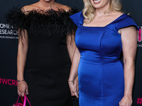 Ramona Agruma and girlfriend/Australian actress Rebel Wilson arrive at The Women's Cancer Research Fund's An Unforgettable Evening Benefit G...