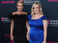 Ramona Agruma and girlfriend/Australian actress Rebel Wilson arrive at The Women's Cancer Research Fund's An Unforgettable Evening Benefit G...