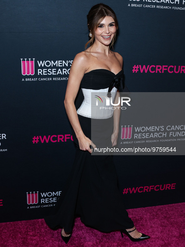 American YouTuber Olivia Jade Giannulli arrives at The Women's Cancer Research Fund's An Unforgettable Evening Benefit Gala 2023 held at the...