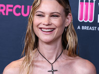 Namibian model Behati Prinsloo arrives at The Women's Cancer Research Fund's An Unforgettable Evening Benefit Gala 2023 held at the Beverly...