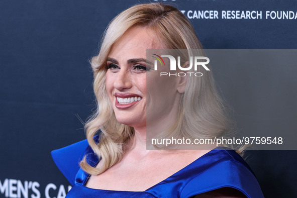 Australian actress, comedian, writer, singer and producer Rebel Wilson arrives at The Women's Cancer Research Fund's An Unforgettable Evenin...