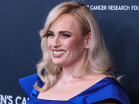 Australian actress, comedian, writer, singer and producer Rebel Wilson arrives at The Women's Cancer Research Fund's An Unforgettable Evenin...