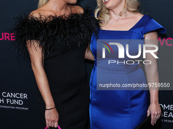 Ramona Agruma and girlfriend/Australian actress Rebel Wilson arrive at The Women's Cancer Research Fund's An Unforgettable Evening Benefit G...