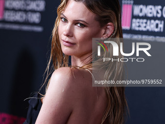 Namibian model Behati Prinsloo arrives at The Women's Cancer Research Fund's An Unforgettable Evening Benefit Gala 2023 held at the Beverly...