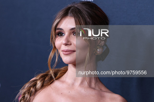 American YouTuber Olivia Jade Giannulli arrives at The Women's Cancer Research Fund's An Unforgettable Evening Benefit Gala 2023 held at the...