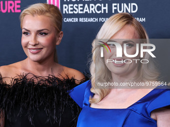 Ramona Agruma and girlfriend/Australian actress Rebel Wilson arrive at The Women's Cancer Research Fund's An Unforgettable Evening Benefit G...