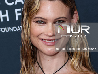 Namibian model Behati Prinsloo arrives at The Women's Cancer Research Fund's An Unforgettable Evening Benefit Gala 2023 held at the Beverly...