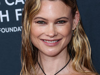 Namibian model Behati Prinsloo arrives at The Women's Cancer Research Fund's An Unforgettable Evening Benefit Gala 2023 held at the Beverly...