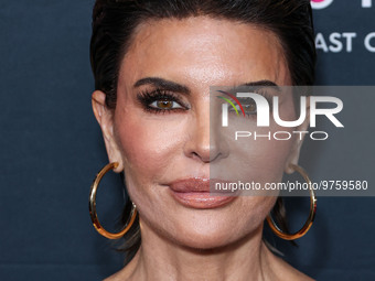 American actress, television personality and model Lisa Rinna arrives at The Women's Cancer Research Fund's An Unforgettable Evening Benefit...