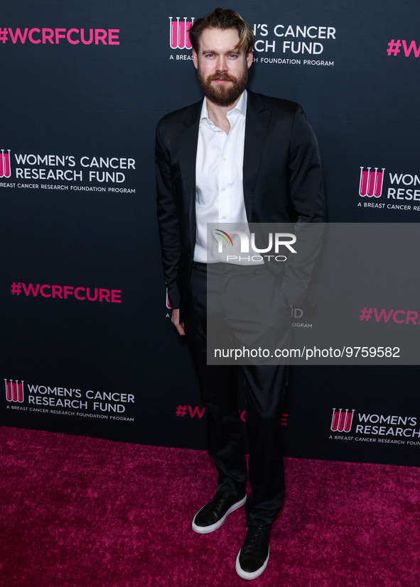 American actor and musician Chord Overstreet arrives at The Women's Cancer Research Fund's An Unforgettable Evening Benefit Gala 2023 held a...