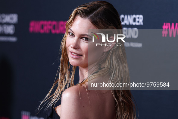 Namibian model Behati Prinsloo arrives at The Women's Cancer Research Fund's An Unforgettable Evening Benefit Gala 2023 held at the Beverly...