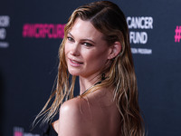 Namibian model Behati Prinsloo arrives at The Women's Cancer Research Fund's An Unforgettable Evening Benefit Gala 2023 held at the Beverly...