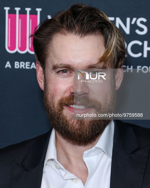 American actor and musician Chord Overstreet arrives at The Women's Cancer Research Fund's An Unforgettable Evening Benefit Gala 2023 held a...