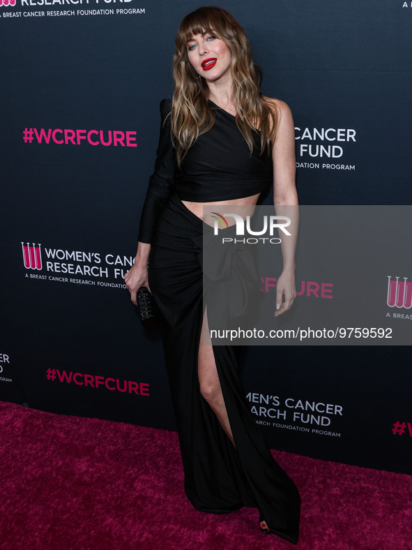 American dancer, actress and singer Julianne Hough arrives at The Women's Cancer Research Fund's An Unforgettable Evening Benefit Gala 2023...