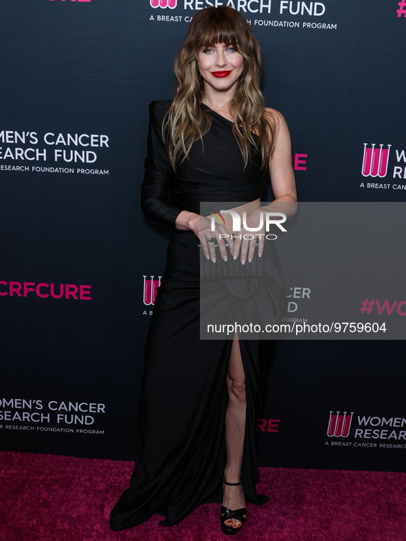 American dancer, actress and singer Julianne Hough arrives at The Women's Cancer Research Fund's An Unforgettable Evening Benefit Gala 2023...