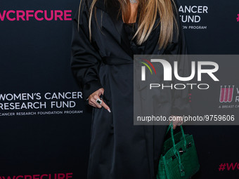 American television personality, author and interior designer Faye Resnick arrives at The Women's Cancer Research Fund's An Unforgettable Ev...