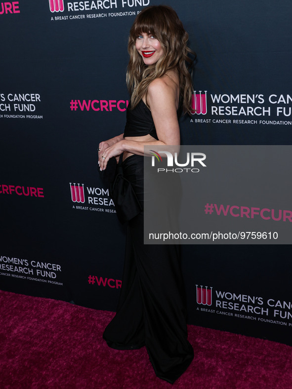 American dancer, actress and singer Julianne Hough arrives at The Women's Cancer Research Fund's An Unforgettable Evening Benefit Gala 2023...