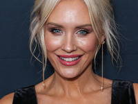 Australian actress and model Nicky Whelan arrives at The Women's Cancer Research Fund's An Unforgettable Evening Benefit Gala 2023 held at t...