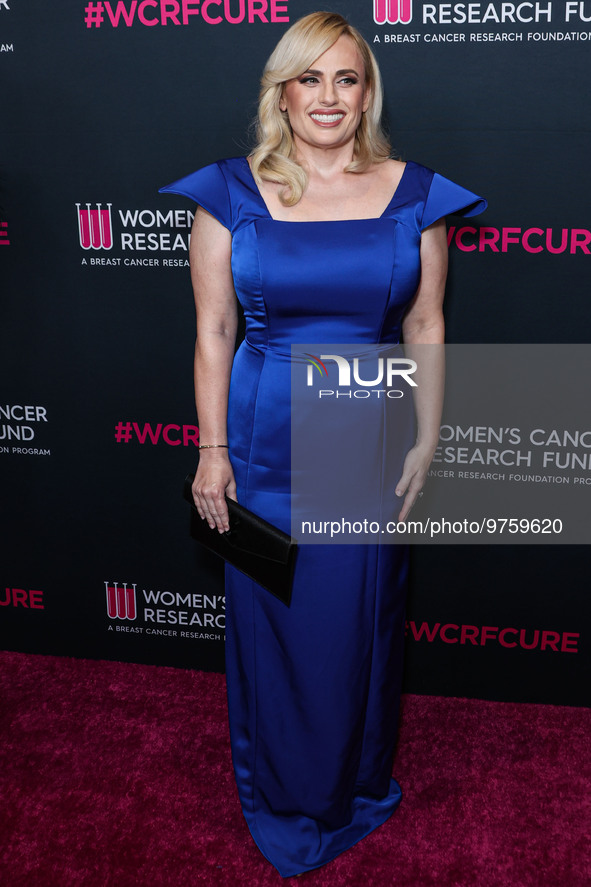 Australian actress, comedian, writer, singer and producer Rebel Wilson arrives at The Women's Cancer Research Fund's An Unforgettable Evenin...