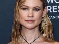 Namibian model Behati Prinsloo arrives at The Women's Cancer Research Fund's An Unforgettable Evening Benefit Gala 2023 held at the Beverly...