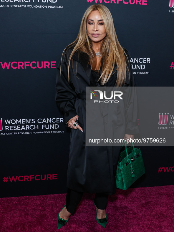 American television personality, author and interior designer Faye Resnick arrives at The Women's Cancer Research Fund's An Unforgettable Ev...