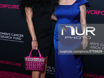 Ramona Agruma and girlfriend/Australian actress Rebel Wilson arrive at The Women's Cancer Research Fund's An Unforgettable Evening Benefit G...