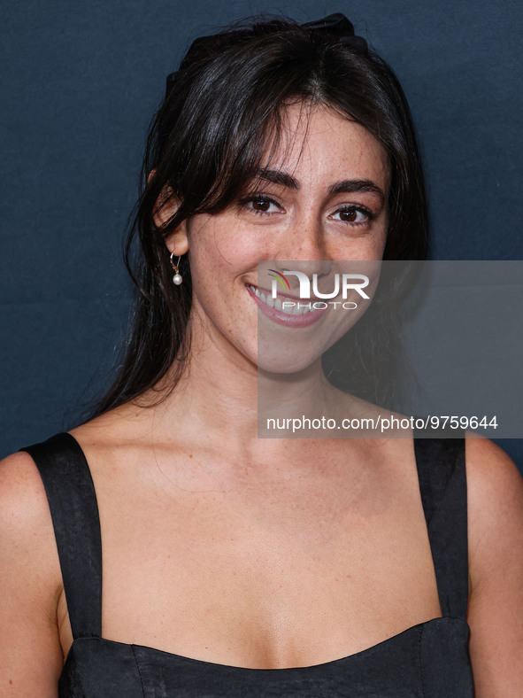 Natalie Russo arrives at The Women's Cancer Research Fund's An Unforgettable Evening Benefit Gala 2023 held at the Beverly Wilshire, A Four...