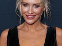 Australian actress and model Nicky Whelan arrives at The Women's Cancer Research Fund's An Unforgettable Evening Benefit Gala 2023 held at t...