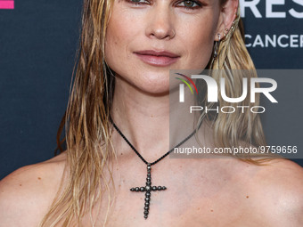 Namibian model Behati Prinsloo arrives at The Women's Cancer Research Fund's An Unforgettable Evening Benefit Gala 2023 held at the Beverly...