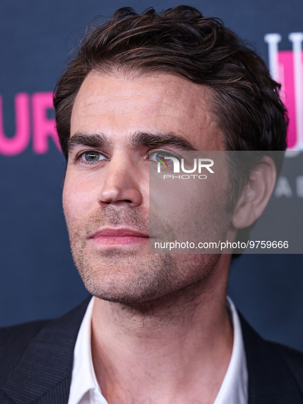 American actor, director and producer Paul Wesley arrives at The Women's Cancer Research Fund's An Unforgettable Evening Benefit Gala 2023 h...