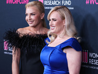 Ramona Agruma and girlfriend/Australian actress Rebel Wilson arrive at The Women's Cancer Research Fund's An Unforgettable Evening Benefit G...