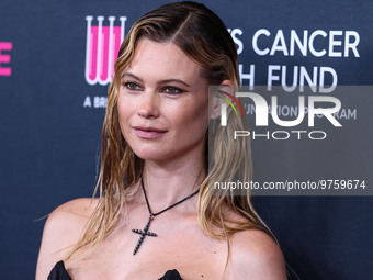 Namibian model Behati Prinsloo arrives at The Women's Cancer Research Fund's An Unforgettable Evening Benefit Gala 2023 held at the Beverly...