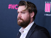 American actor and musician Chord Overstreet arrives at The Women's Cancer Research Fund's An Unforgettable Evening Benefit Gala 2023 held a...